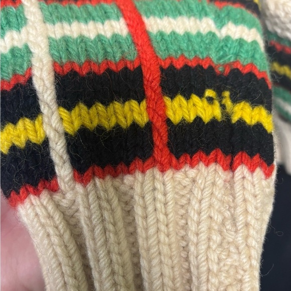 Women’s 1970: vintage handmade wool sweater Eclectic Grandpa Style - Picture 3 of 9